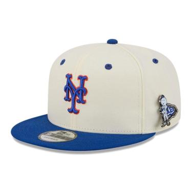 Imagem de Boné New Era 9FIFTY SNAPBACK New York Mets MLB Off White-Masculino