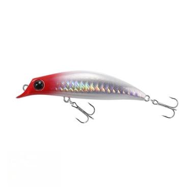 Imagem de Isca Artificial Minnow Meia-Água 7,5cm 8g – Isca de Pesca Realista para Água Doce e Salgada(75mm/8g,E)