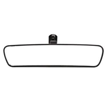 Imagem de Cosiki Espelho Retrovisor Universal Antirreflexo para Carro, Espelho Interno Grande Angular Ajustável de 360 ​​graus para Condução Segura, ABS + Vidro, Preto, 10 pol., Adequado para Todos Os Carros