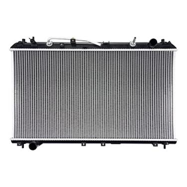 Imagem de Torchbeam Radiadores de núcleo de alumínio para carro compatíveis com 1997-2001 Camry 3.0L, 1997-2001 ES300, 1999-2003 Solara 3.0L Cooler de óleo de transmissão incluído