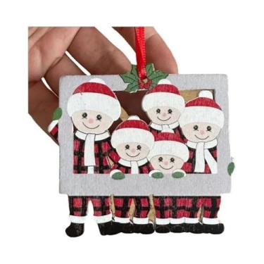 Imagem de Enfeite De Natal Para Árvore De Natal Em Família, Decorações Pessoais 