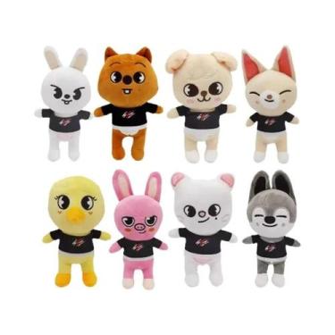 Imagem de Boneco De Pelúcia Stray Kids Wolf Chan De 20cm, Companheiro Fofo Para 