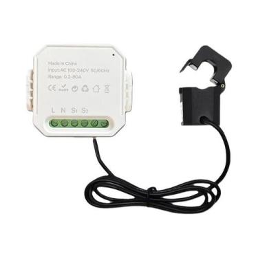 Imagem de Medidor De Energia Inteligente Tuya WIFI Bidirecional Para Monitoramen