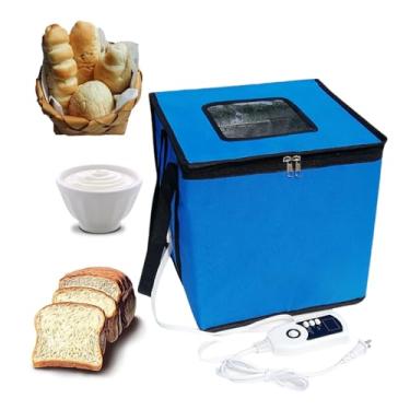 Imagem de Máquina de fermentação de fermentação com aquecedor, caixa de fermentação de massa de pizza, com controlador de temperatura, para fazer pão, iogurte, Natto e sabão artesanal, G