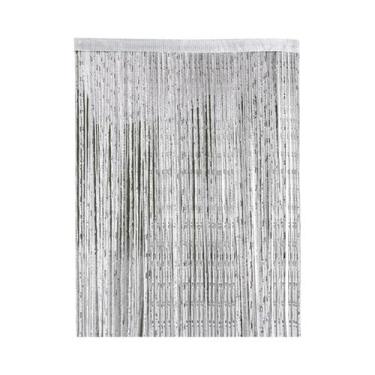Imagem de Cortina De Contas 100x200cm Com Franjas Para Porta E Janela - Decoraçã