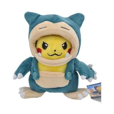 Imagem de Brinquedo De Pelúcia Pokémon Para Crianças, Boneco Pikachu, Eevee, Cha
