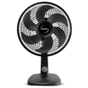 Imagem de Ventilador de Mesa Mallory 30cm Turbo Compact 127v Preto
