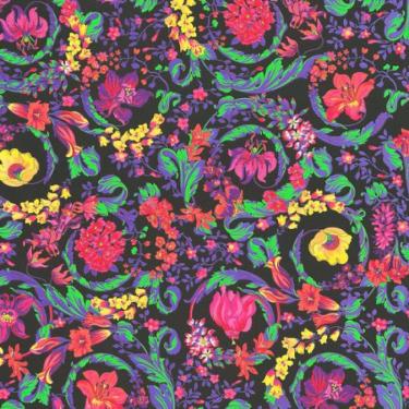 Imagem de Papel de Parede Versace V Floral Colorido 387061
