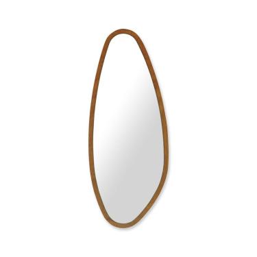 Imagem de Espelho Mut 100x40cm Amêndoa