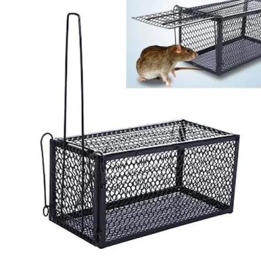 Imagem de Armadilha Inteligente De Rede Metálica Autotravante Para Ratos, Segura