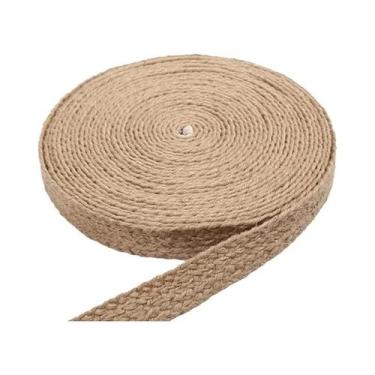 Imagem de Cordas De Juta Naturais, Fita De Burlap Trançada, Corda De Cânhamo, Ma