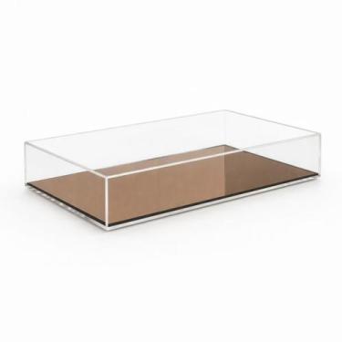 Imagem de Caixa Expositora para Bíblia, Álbum, ou Livros em Acrílico 25x35x10cm 