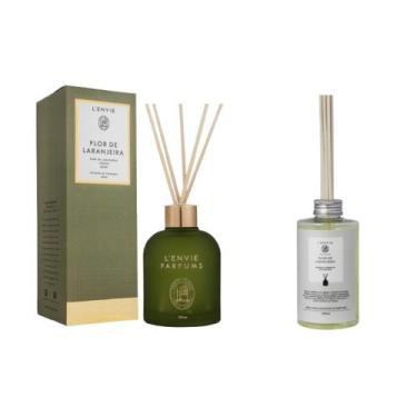 Imagem de Kit Difusor + Refil Flor de Laranjeira Arabesc Lenvie - L envie