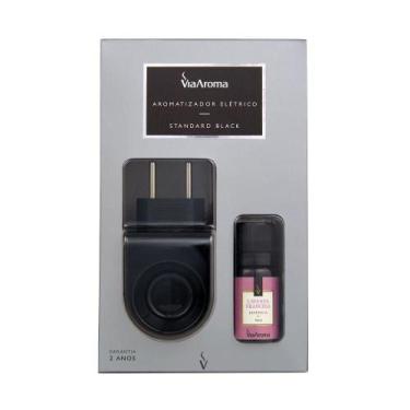 Imagem de Aromatizador Standard Black com Essência 10ml - Lavanda Francesa - Via