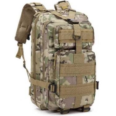 Imagem de Mochila Multiuso Escolar Tática Cargueira 30 Litros Camping Pesca Verde Lorben GT929-H-Unissex