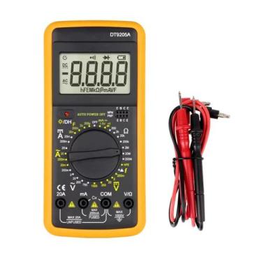 Imagem de Medidor Digital Profissional Função Capacímetro Capacitores - Fss Vari