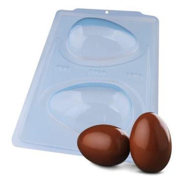 Imagem de Forma Bwb Ovo Liso Páscoa 350g Acetato E Silicone Sp 50 - cromus