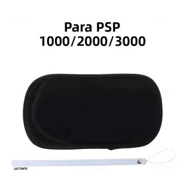 Imagem de Capa Protetora Macia Para PSP 1000 2000 3000 Com Alça De Pulso E Bolsa