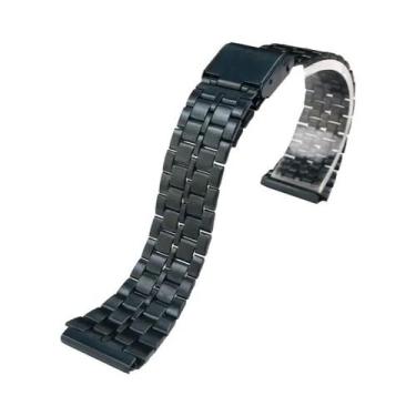 Imagem de Pulseira De Metal Fino De Aço 18mm Para Relógios CASIO A158 A159 A168 