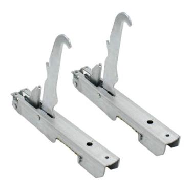 Imagem de Kit C/2 Dobradiça Porta do Forno Grande P/ Fogão Electrolux 56esx, 56t