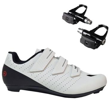 Imagem de Sapatilha Speed Ciclismo Absolute Nero 5 + Pedal Wellgo R096B-Unissex