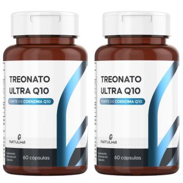 Imagem de KIT 2X Magnésio Treonato com Coenzima Q10 60 cápsulas - Natulha