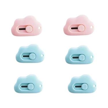 Imagem de Mini Estilete Portátil Em Formato De Coelho E Nuvem, Cortador De Papel