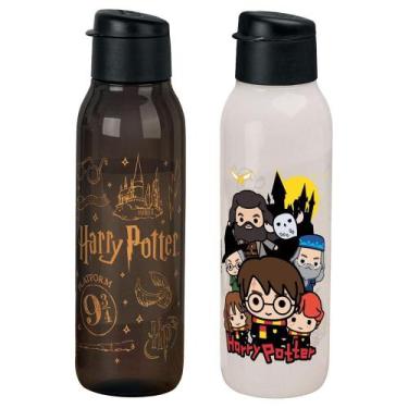 Imagem de Kit Garrafas Tupperware Eco Tupper Redonda Plus Harry Potter 750ml Col
