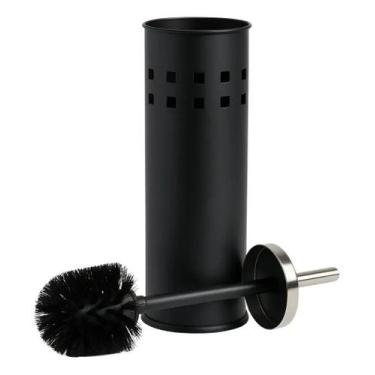 Imagem de Escova sanítária banheiro inox black mimo style