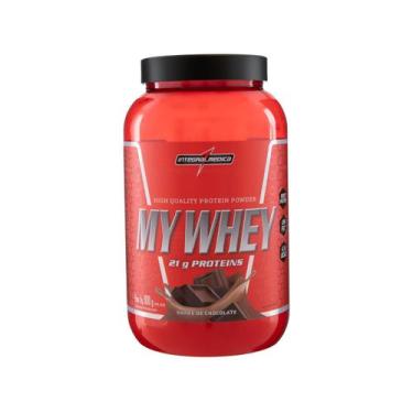 Imagem de Whey Protein Integralmedica My Whey 900g Pote, Chocolate, 900g