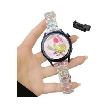 Imagem de Pulseira Transparente Arco-Íris Para Samsung Galaxy Watch 40mm 44mm 20