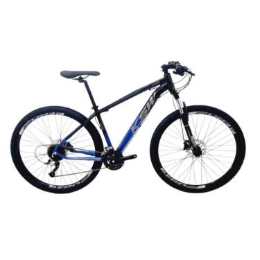 Imagem de Bicicleta Aro 29 Ksw Xlt 27v Freio Hidráulico K7 Garfo com Trava - Preto/Azul