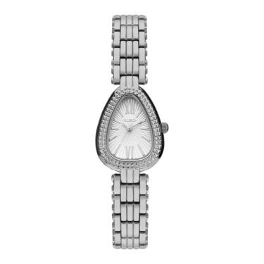 Imagem de Relógio Euro Feminino Ref: Eu2035zcm/5k Bracelete Triangular Prateado