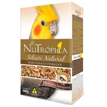 Imagem de Ração NuTrópica Seleção Natural para Calopsitas com Sementes e Extrusa