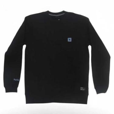 Imagem de Moletom Hurley Careca Mini Icon II - Preto-Masculino