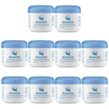 Imagem de Creme Desodorante Regulateur Em Pote Racco 60g - Kit 10 unidades