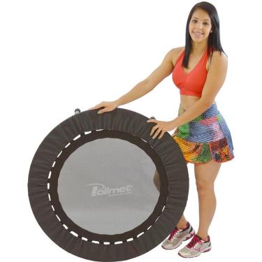 Imagem de Trampolim Profissional Preto 32 Molas Poli Sports-Unissex