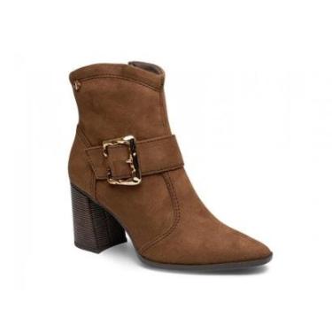 Imagem de Bota Cano Curto Camurça Dakota D2392 Feminino-Feminino