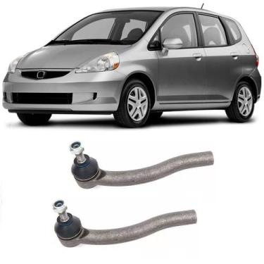 Imagem de Terminal de Direção Honda Fit Dianteiro 2004 Até 2008 Flex Automotive 