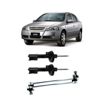Imagem de Amortecedor + Bieleta Astra Dianteiro 1999 Até 2011 - O Par - Triauto/
