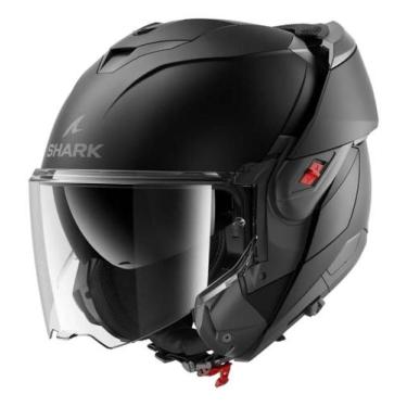 Imagem de Capacete Shark Oxo Blank Kma Preto Fosco Tamanho:62, 62