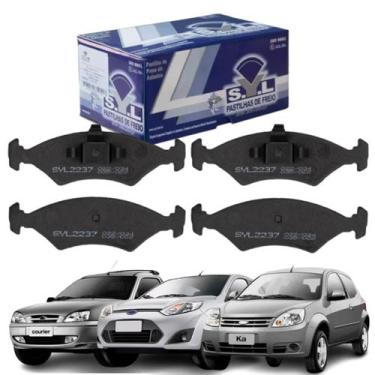 Imagem de Jogo Pastilha Freio Dianteira Ford Ka Courier Escort Fiesta - SYL, PAS