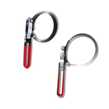 Imagem de Kit Com 2 Saca Filtro De Óleo 85 a 111 mm Profissional Com Alça Girató