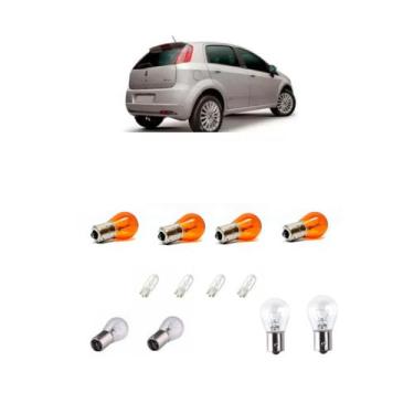 Imagem de  Lâmpadas Para Lanterna Traseira  Seta  Ré E Freio Fiat Punto 2009 Até