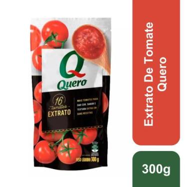 Imagem de Extrato De Tomate Sachê 300g Quero - Congratulations Store