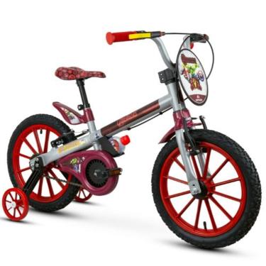 Imagem de Bicicleta Infantil Menino Aro 16 Vingadores Avengers Marvel