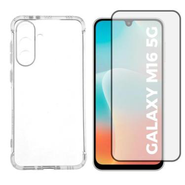 Imagem de Capa Capinha + Película Vidro Compatível Para Galaxy M16 5G - Generica
