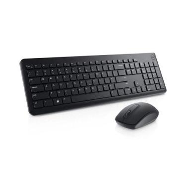 Imagem de Kit Teclado e Mouse Sem Fio Dell KM3322W USB 2.4GHz Preto