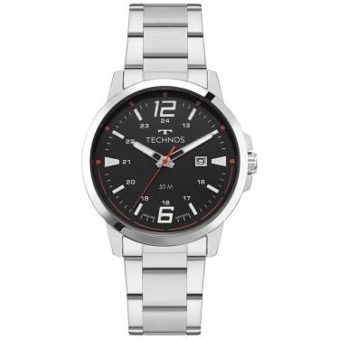 Imagem de Relógio Technos Masculino Racer Basico Prata - 2115UCM/1P-Masculino