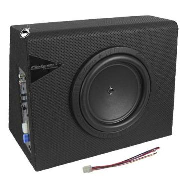Imagem de Caixa Subwoofer 8" Amplificada Automotiva Falcon CX 8"A N 200W RMS - F
